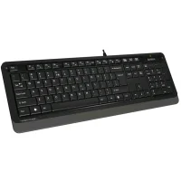 Клавиатура A4Tech Fstyler FK10 (черный/серый) фото 1